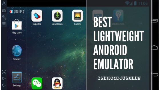 Lightest android emulator for linux